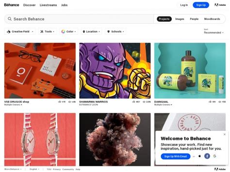 behance.net gallery|Behance官网 – 设计导航 – 设计小咖.
